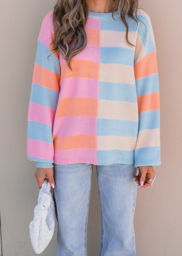 Nina® | Colorful spring sweater