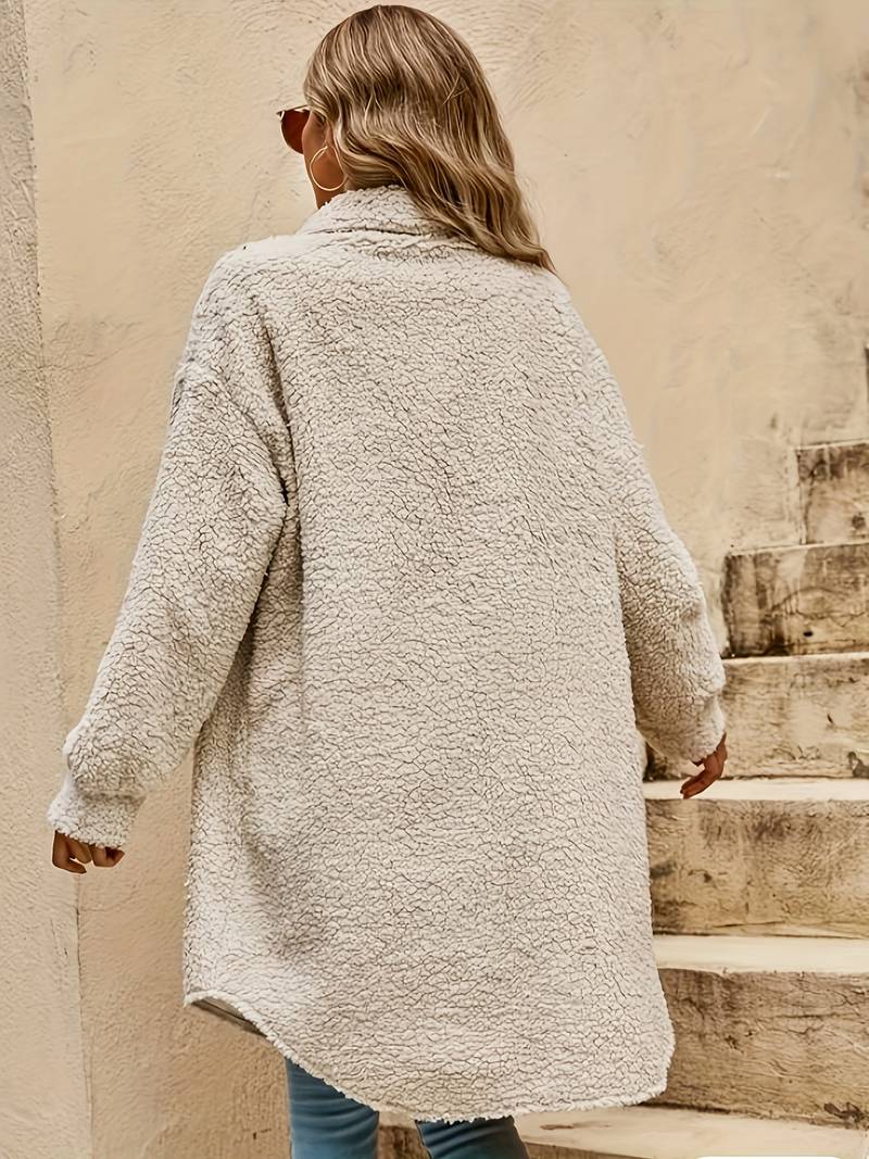 Robin | Women's Oversized Sherpa Coat