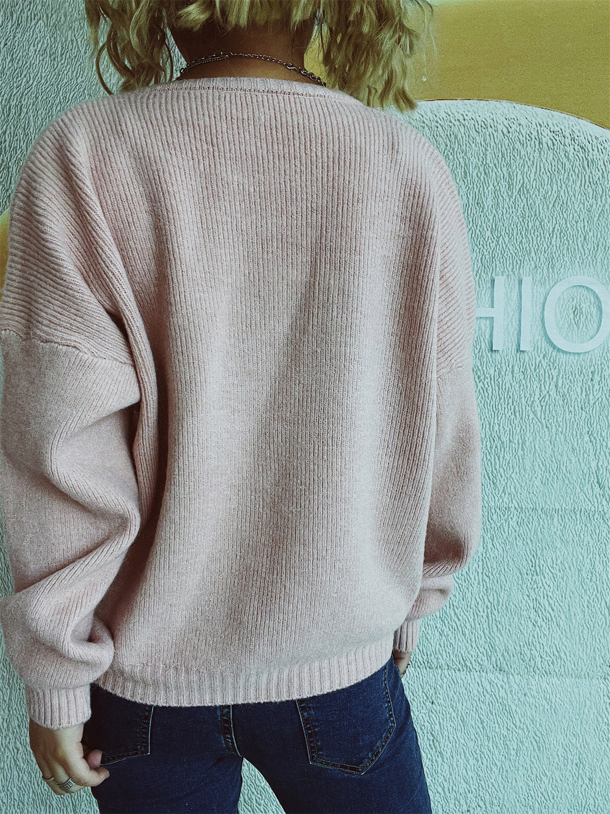 Helene | Long sleeve cardigan with buttons