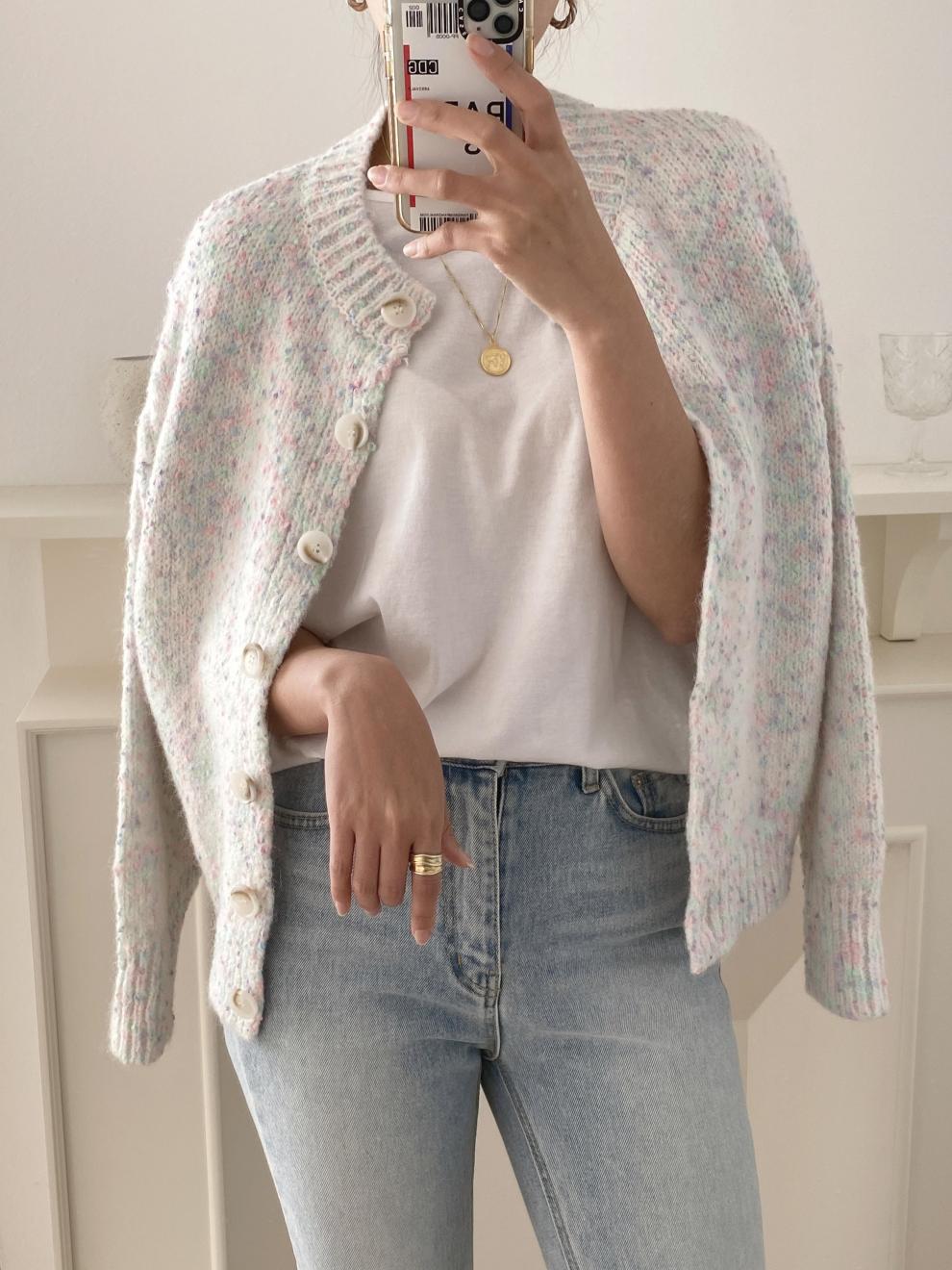 Catalina® | Cardigan à Manches Longues Ivory