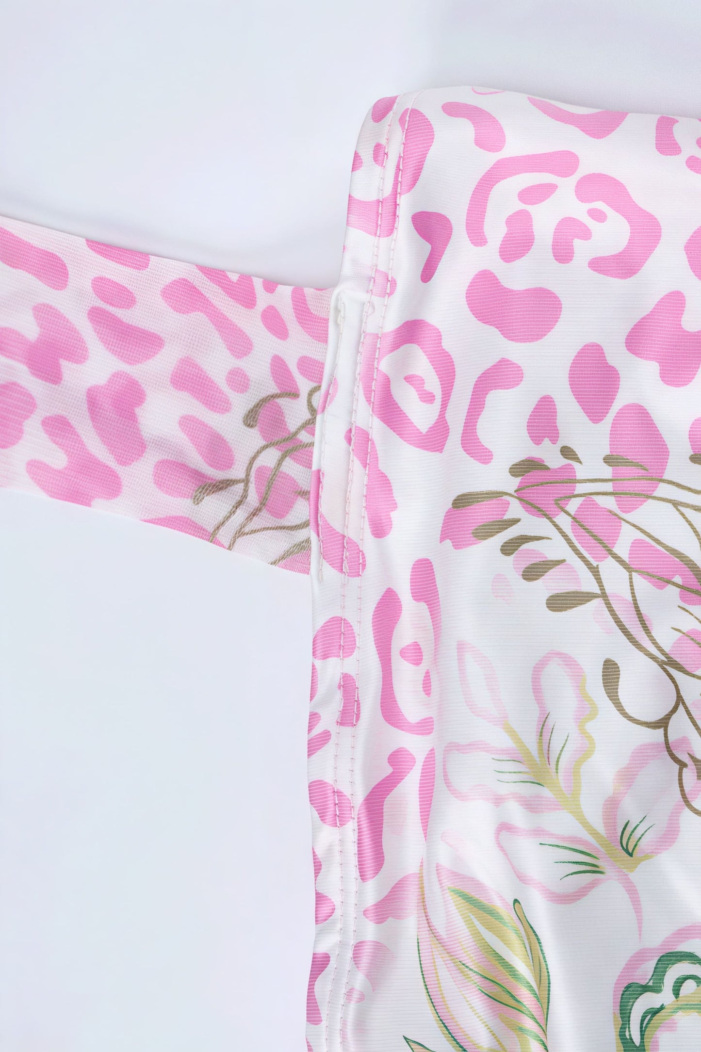 Halter Crop Top Print Bodycon Skirt Set