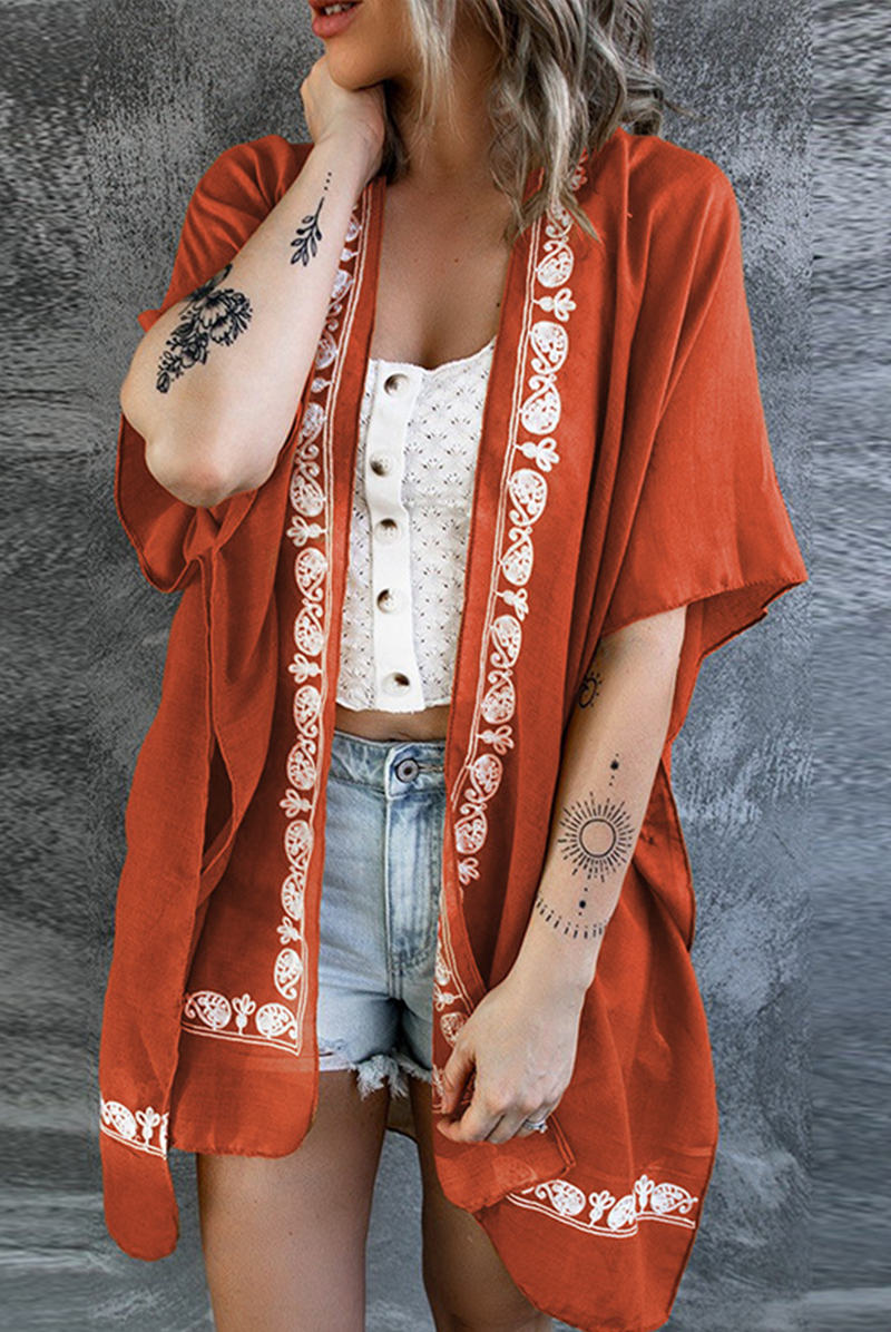 Renata® | Casual Short-Sleeved Lace Jacket