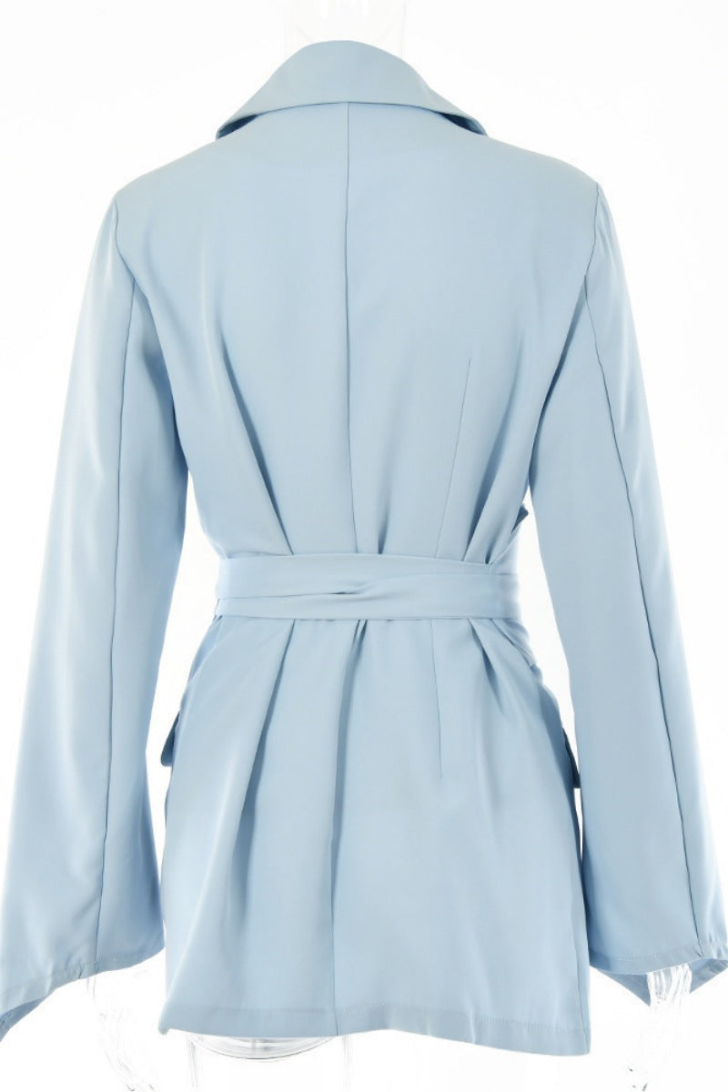 Kirsten | Casual, daily patchwork outerwear with a reversible collar