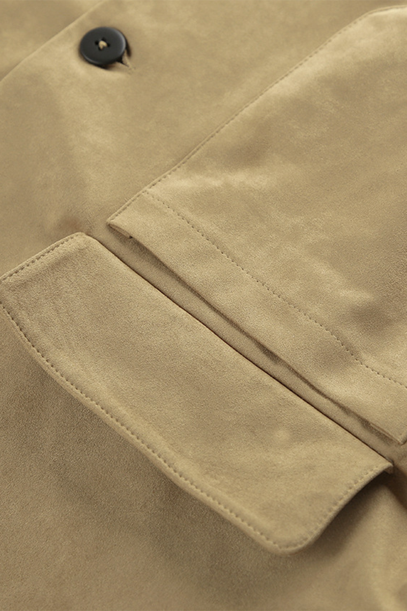 Katrin | Casual everyday outerwear with buttons and turn-down collar