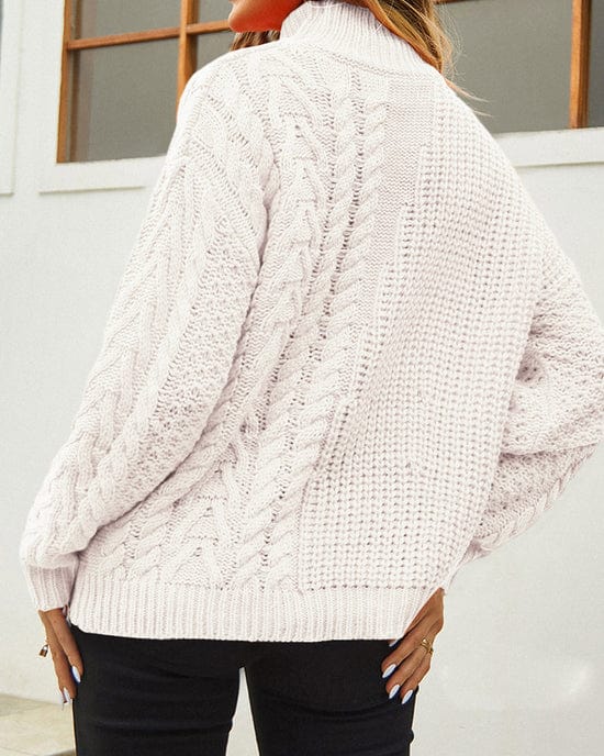 Lore | Turtleneck knitted sweater for women