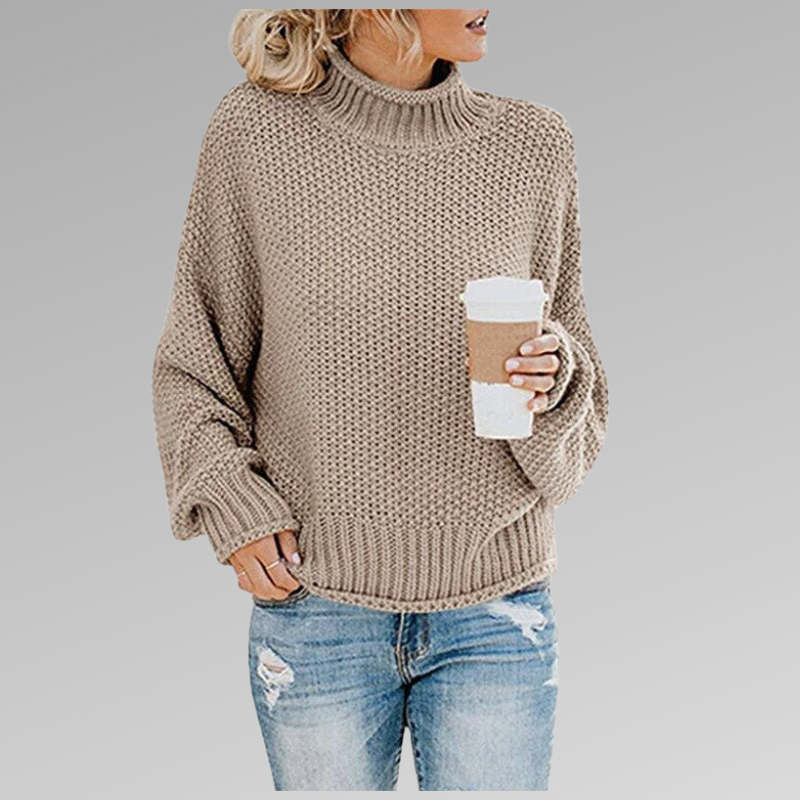 Ileana | Cozy knit turtleneck sweater