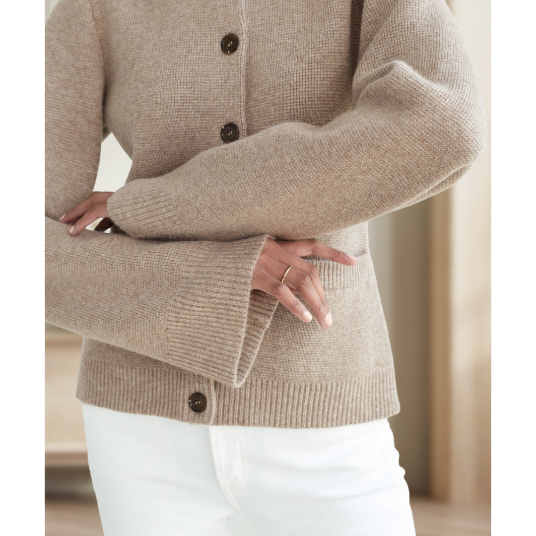 Liza | Elegant, casual women's cardigan with button placket