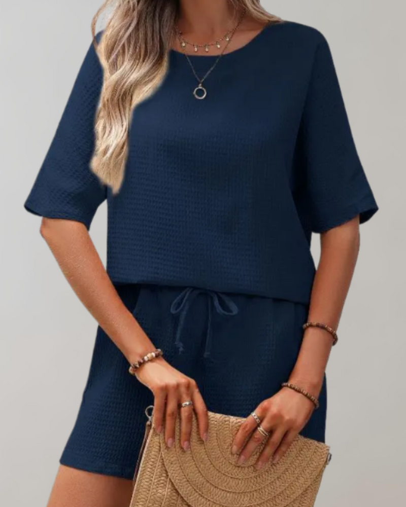 Megan® | Relaxed Shirt And Shorts Set