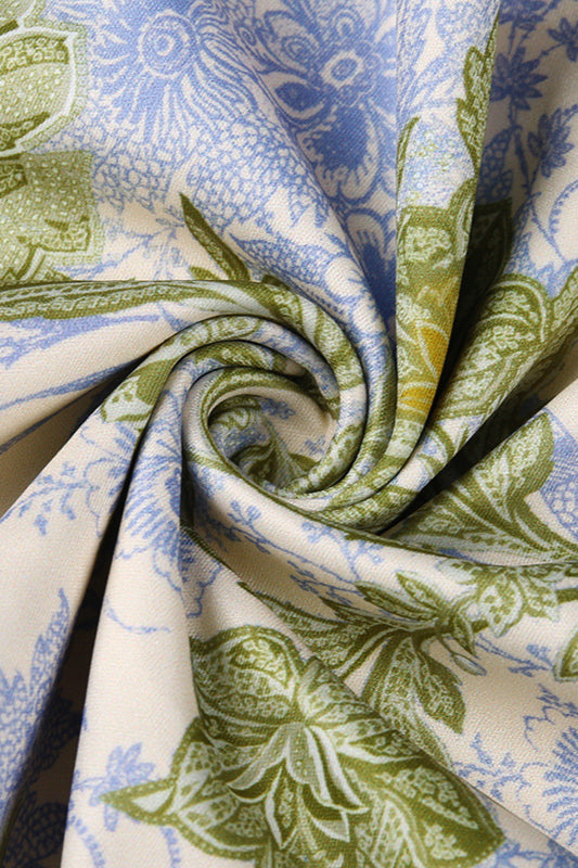 Floral Mesh Strapless Bodycon Maxi Dress