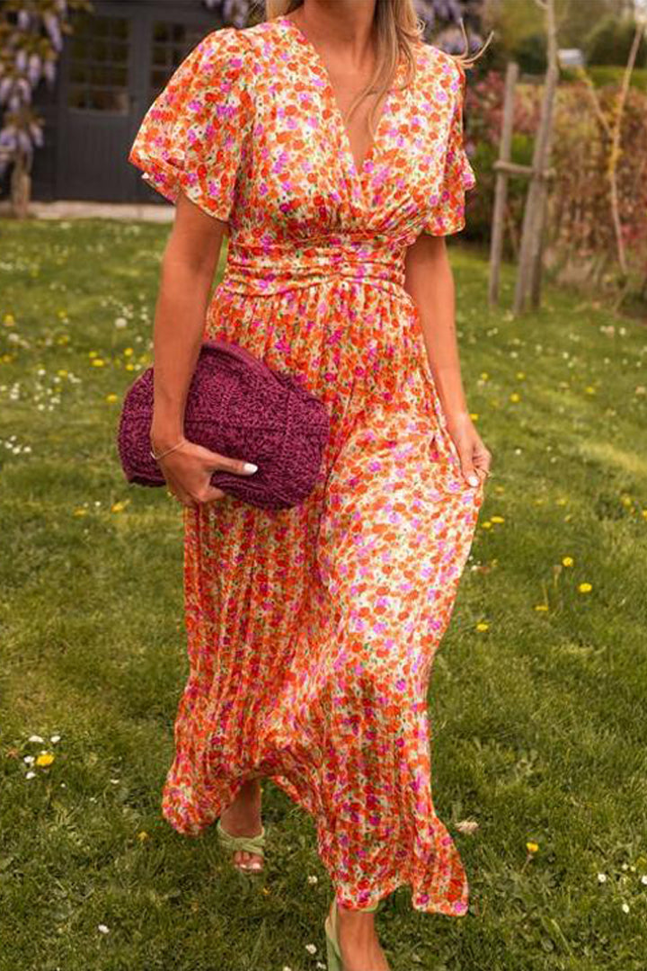 Trinity® | Long Dress With V-Neckline