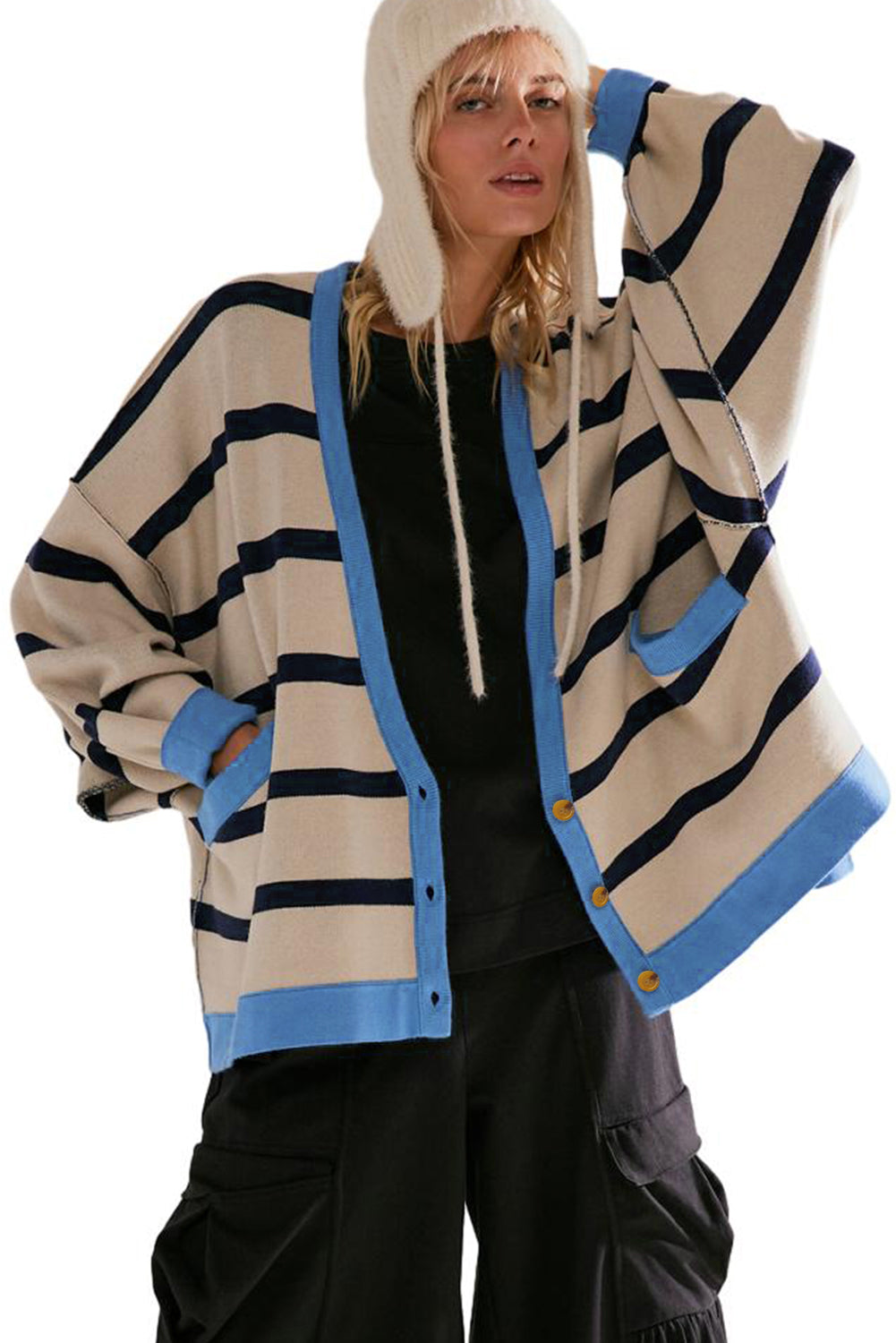 Esther | Casual and fashionable winter cardigan