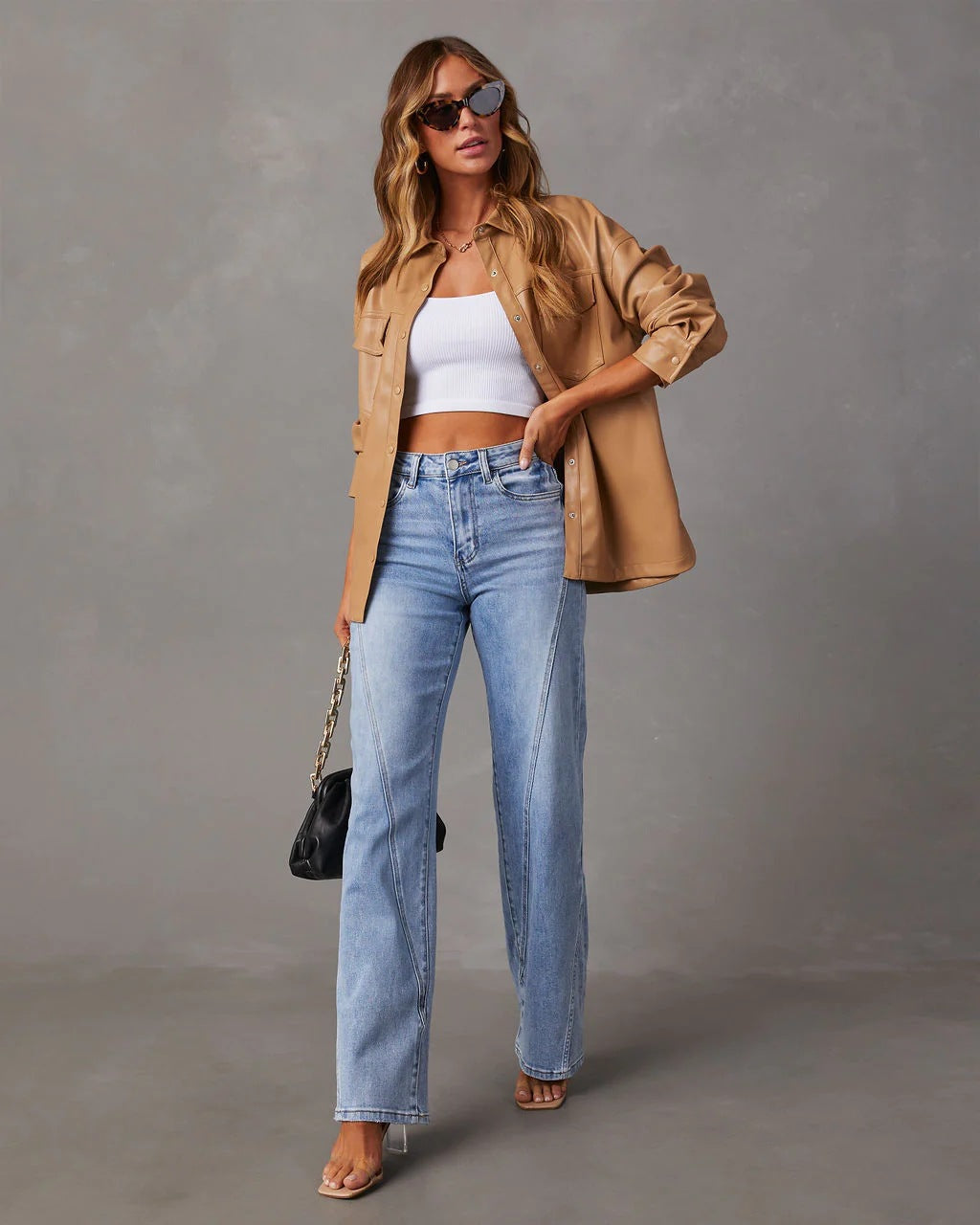 Natalia® | Striped jeans for women