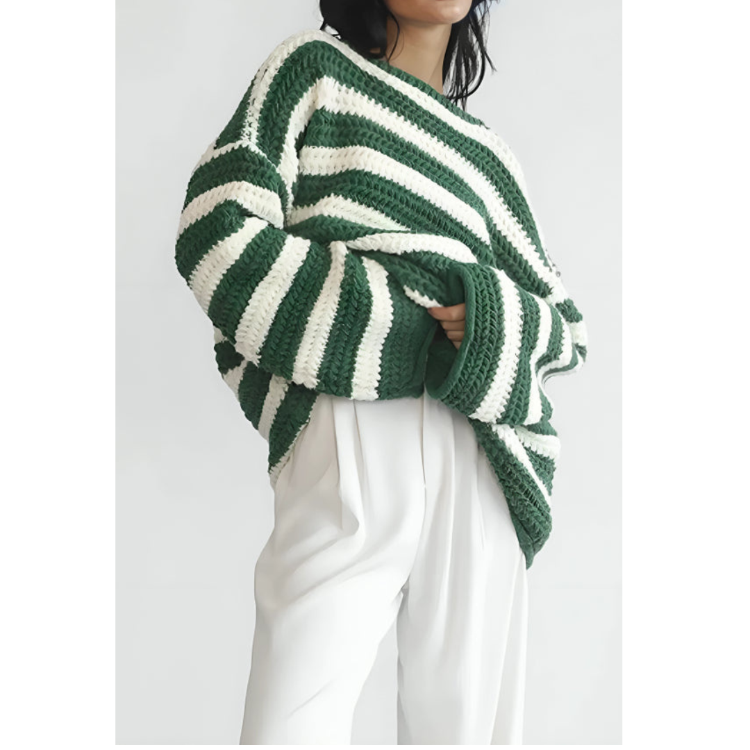 Lourdes | Calido long sleeve knitted sweater for women