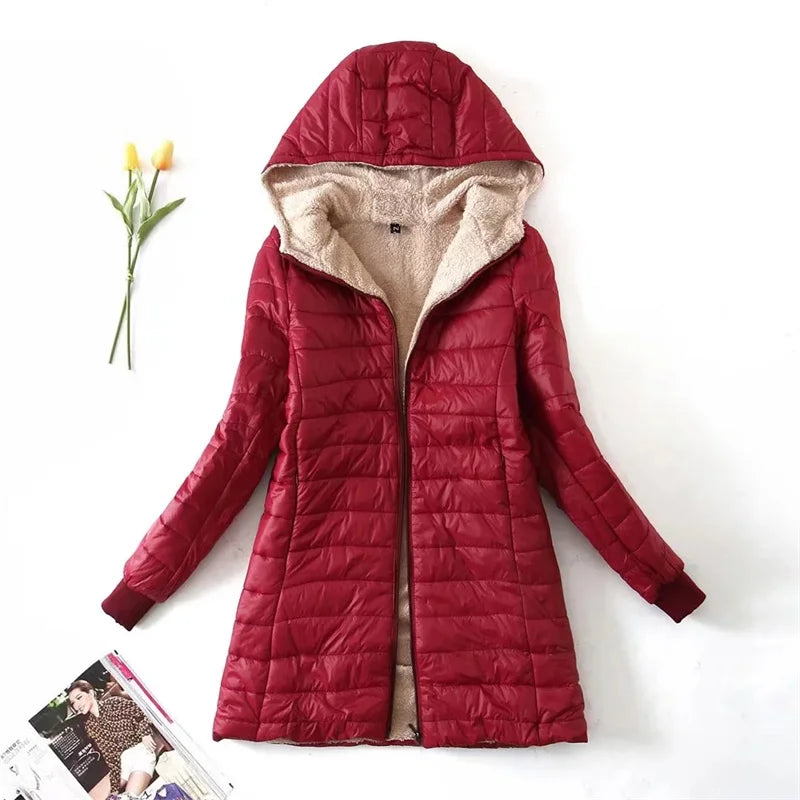 Tatiana | Loose hooded jacket