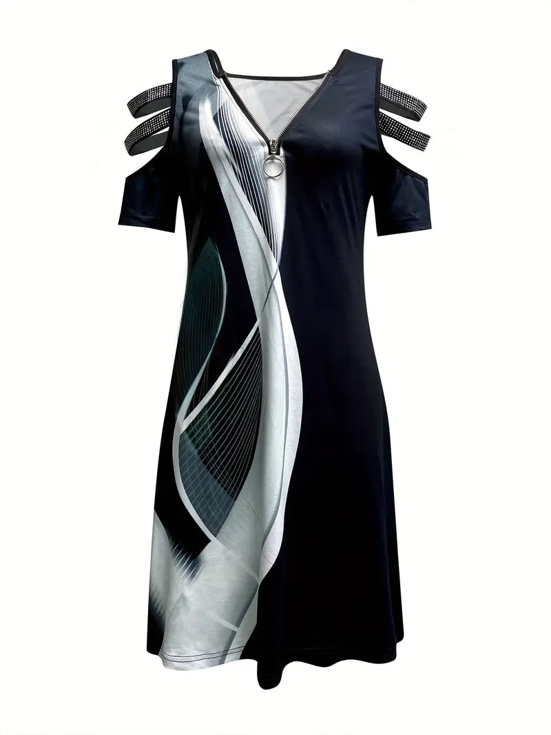Monica® | Cold shoulder dress for women