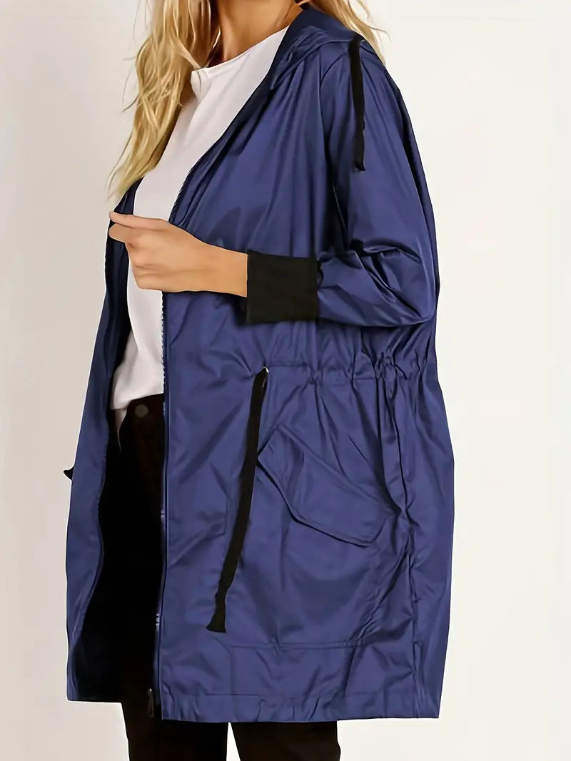 Elvira® | Windbreaker for women with hood and drawstring