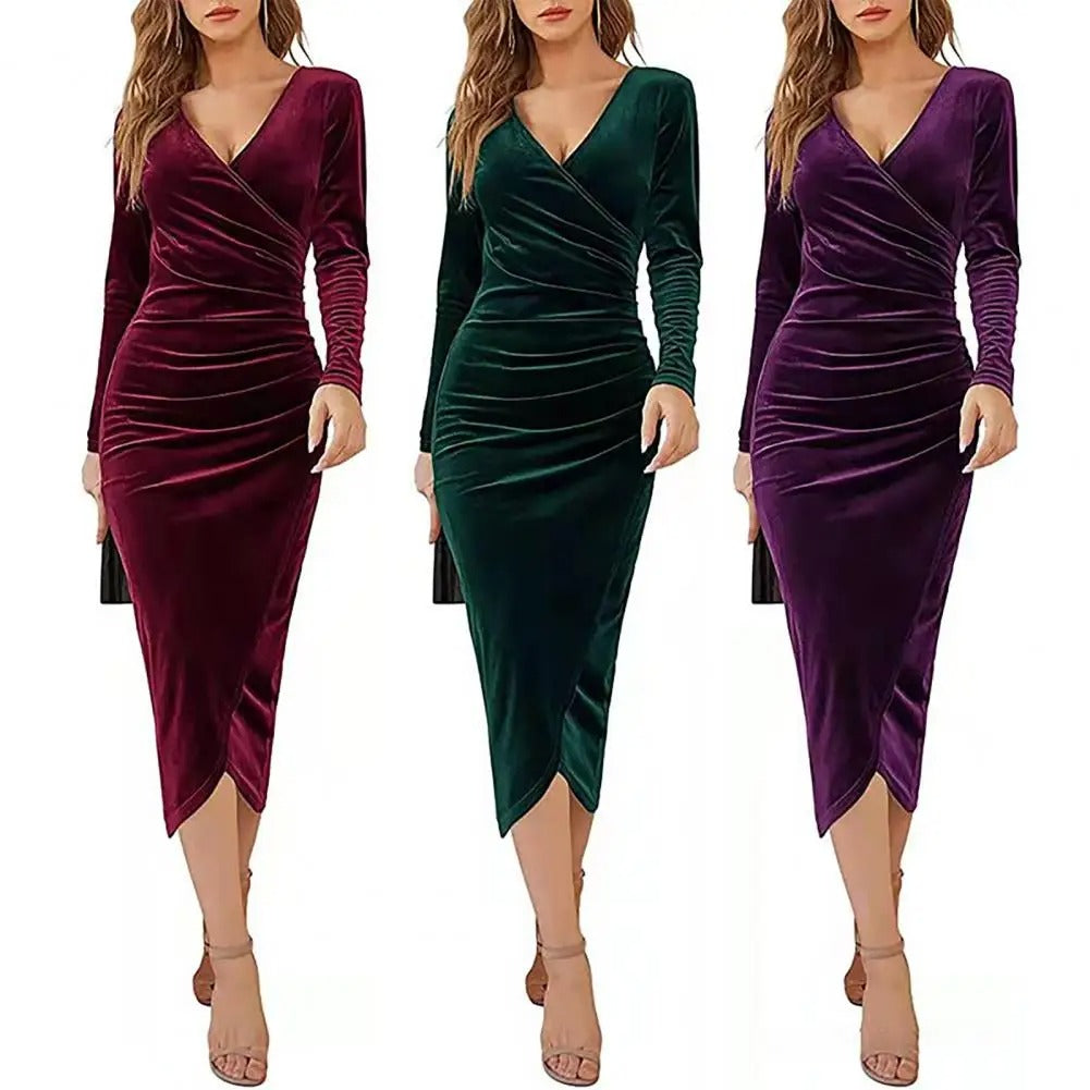 Laura® | Women's long-sleeved midi dress