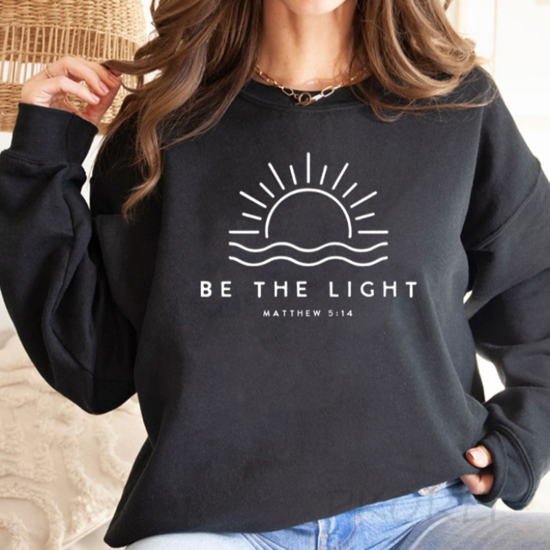 Inés® | Stylish sweater "Be The Light"