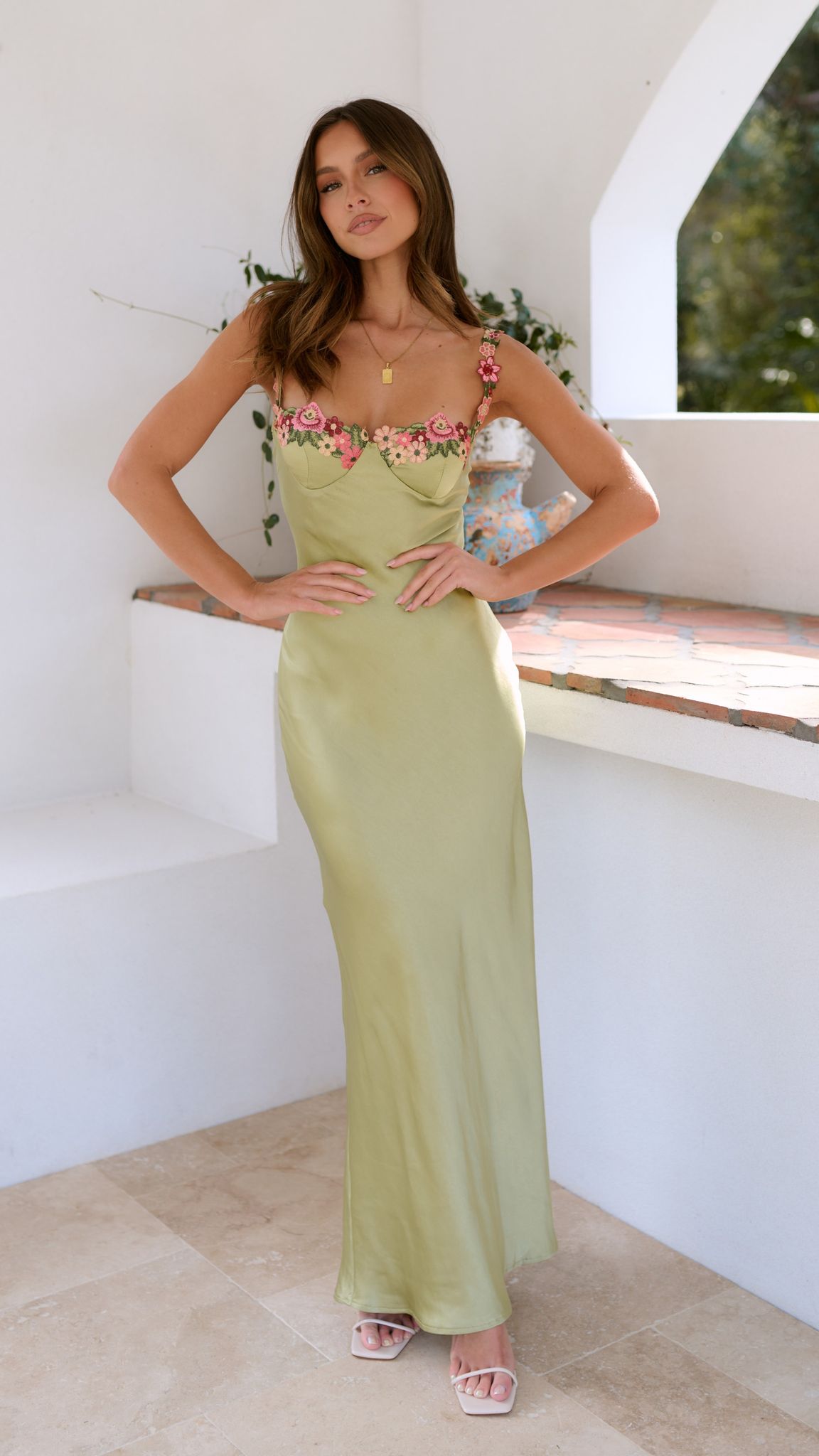 Megan® | Elegant Floral Maxi Dress For Women