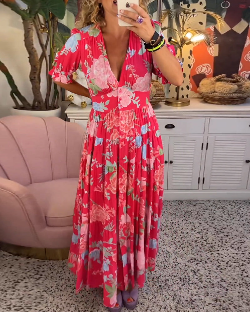 Ursula® | Dress With Floral Enchantment