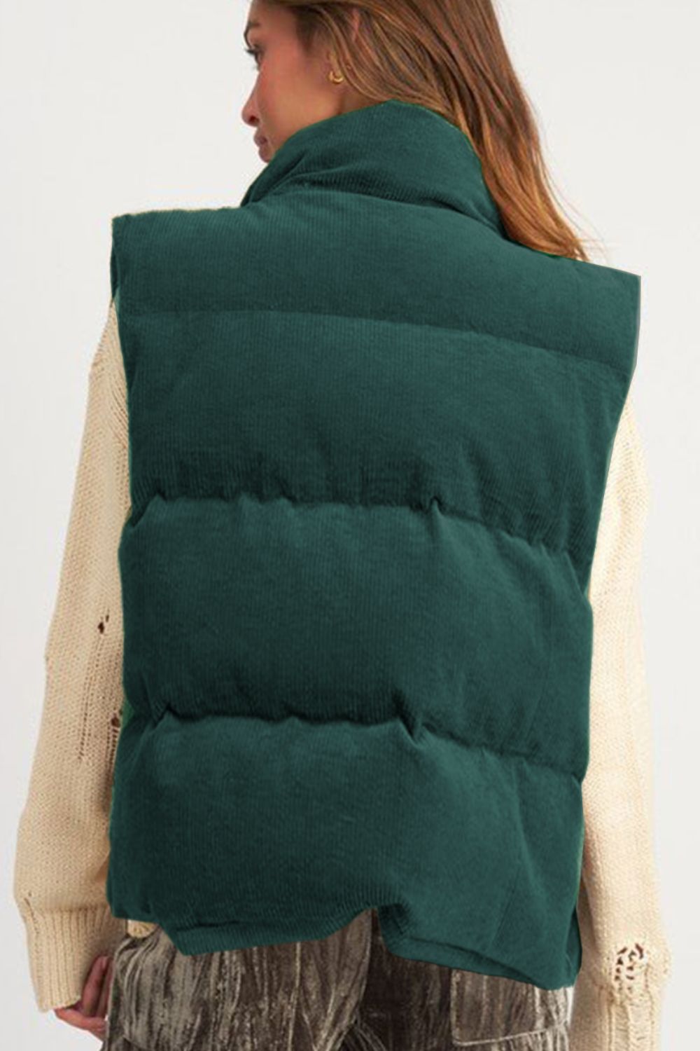Harriet | Zip-up turtleneck sweater