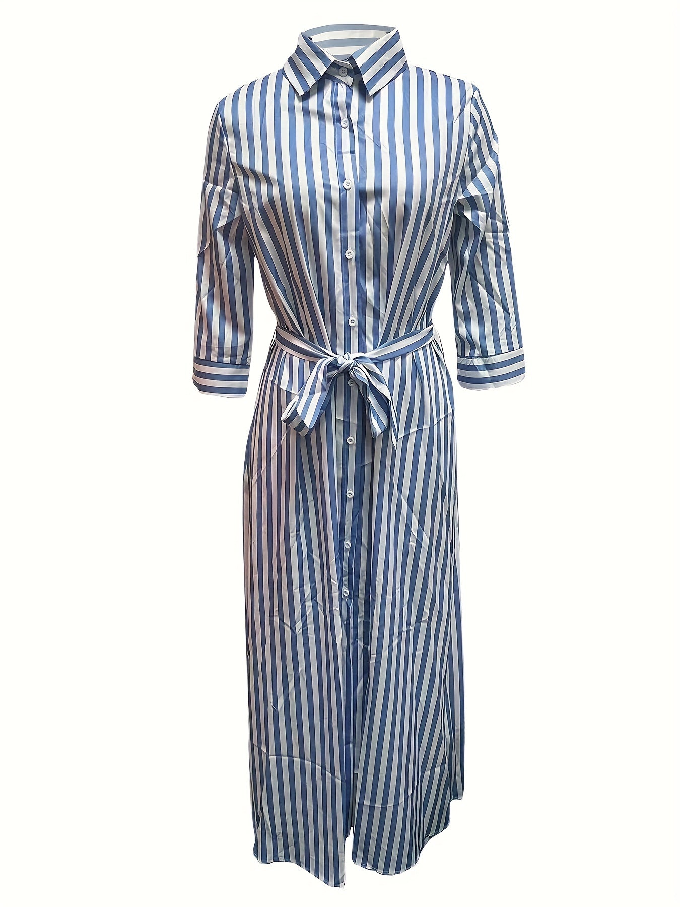 Verónica® | Striped Maxi Dress
