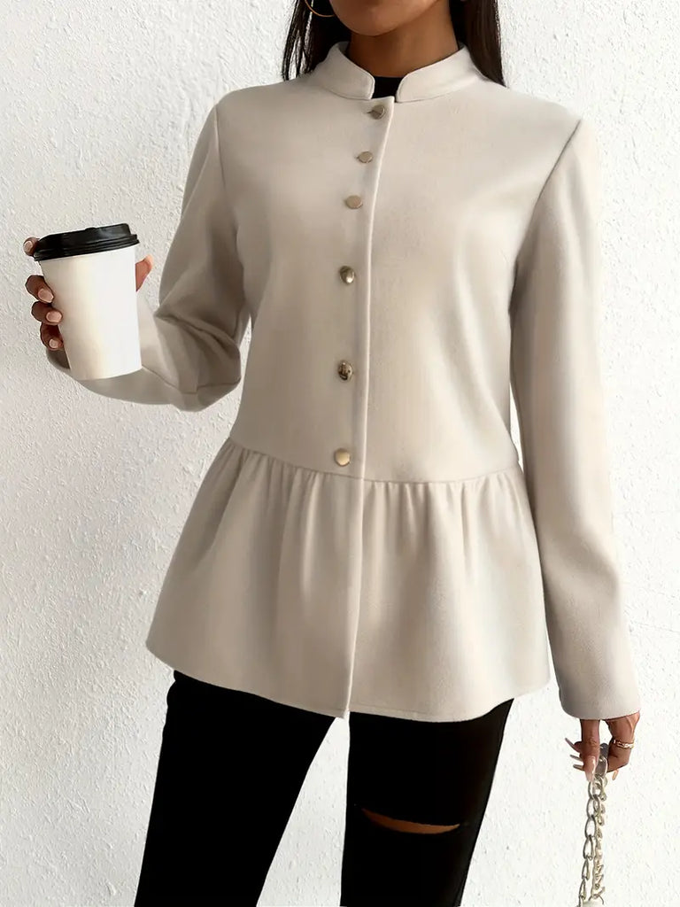 Reina® | Elegant white robe for women