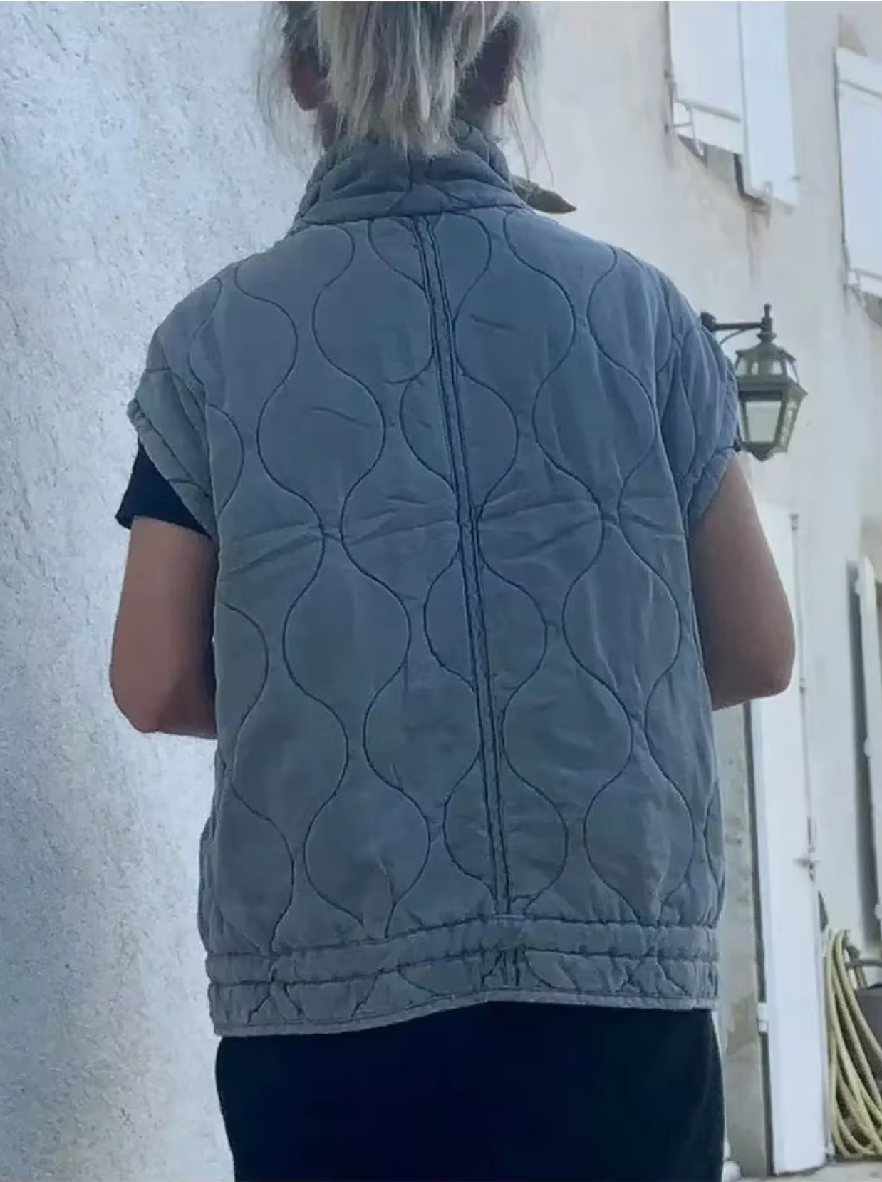 Rosario | Cotton vest with pockets