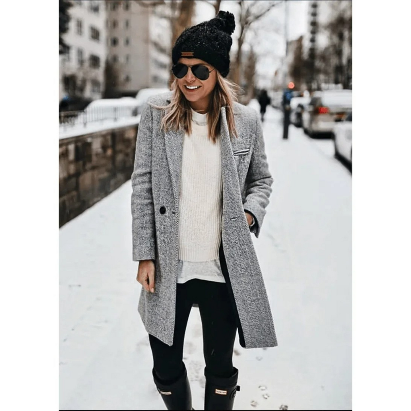 Delia | Relaxed and timeless winter garment