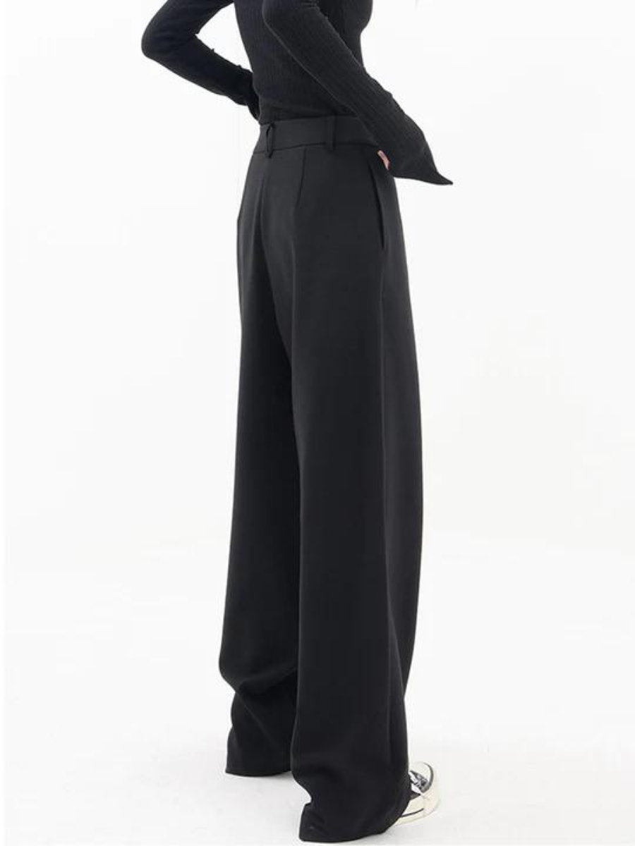 Isabel® | Asymmetric wide women's trousers