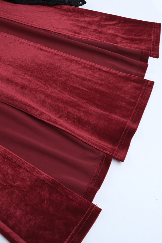 Lace Slit Witch Gothic Dress