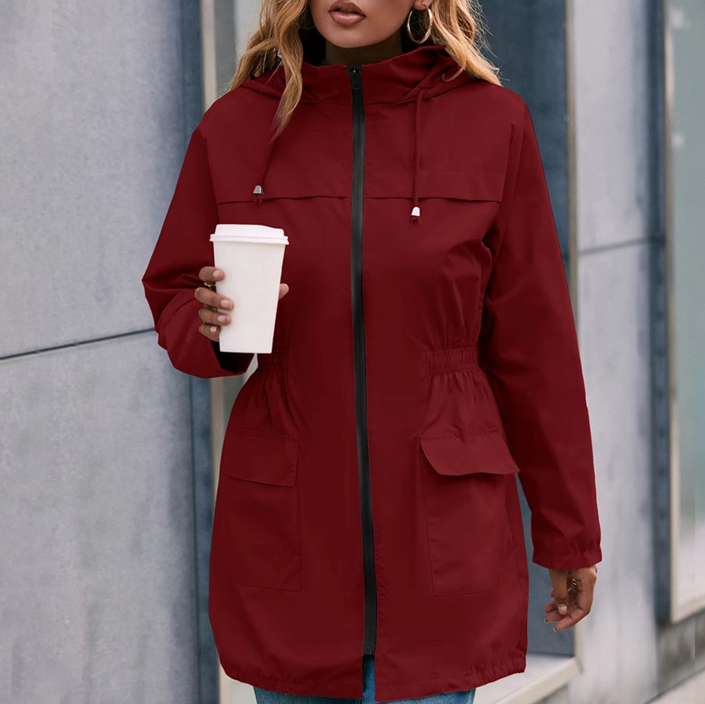 Nora | Casual hooded jacket