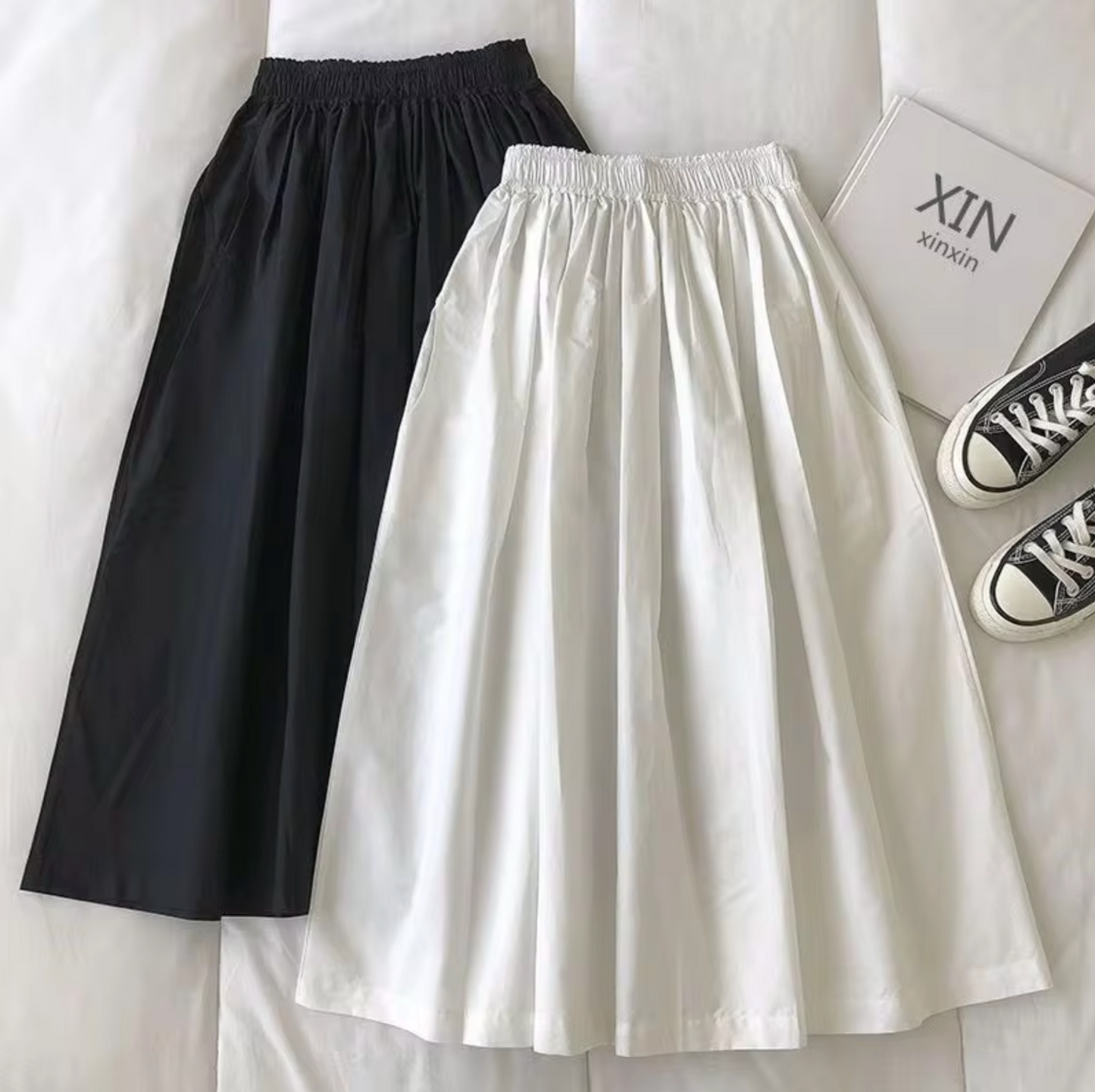 Agnese® | Loose Skirt With High Waist
