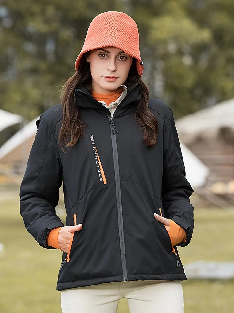 Rebecca | Waterproof hooded jacket for women