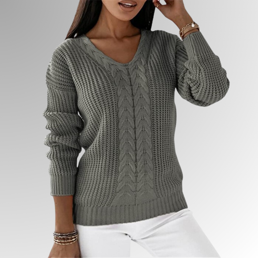 Yamel® | Pull the maille twice with the motif of the cables
