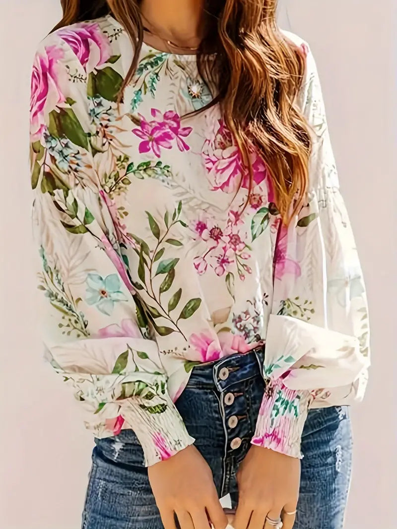 María Fernanda® | Blouse With Buttons From Bloom Bliss