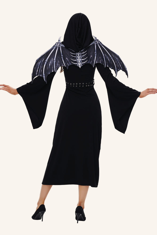 Black Bride Gothic Dress