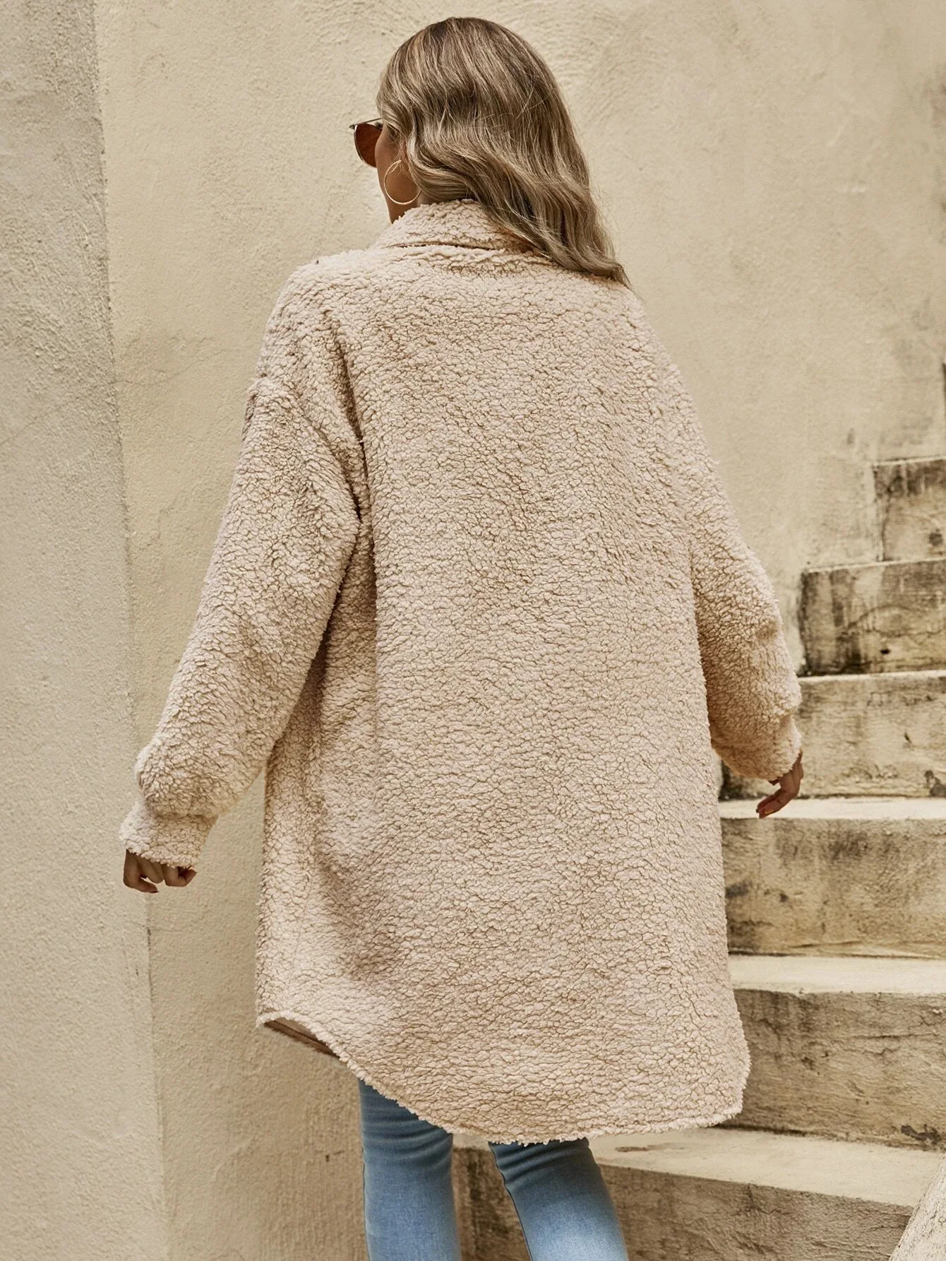 Nerea | Loose Casual Cardigan Bread Coat
