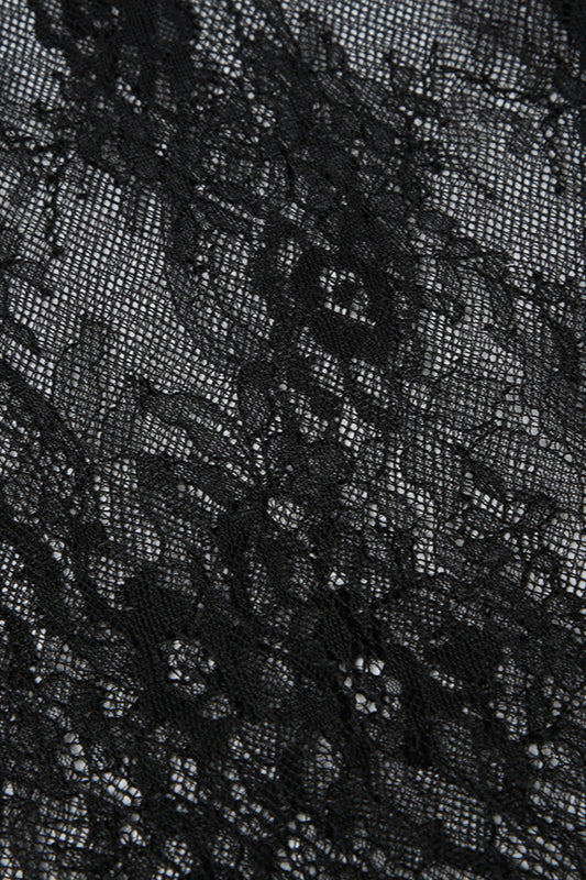 Asym Lace Gothic Dress