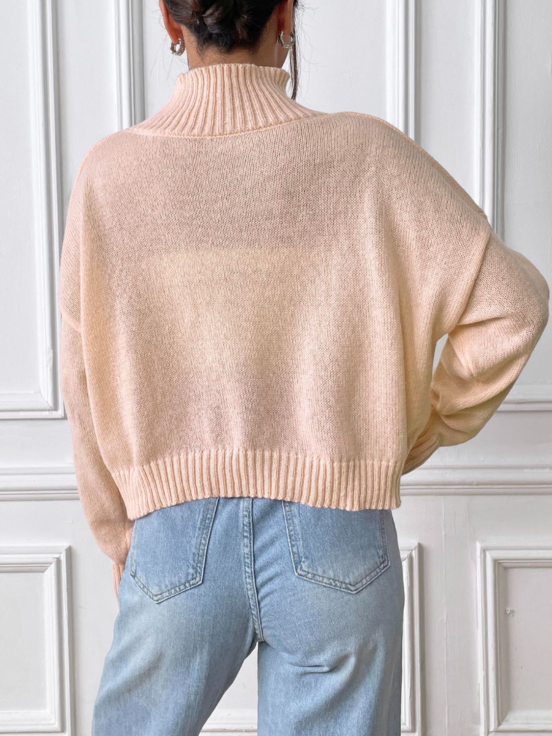 Viola | Turtleneck sweater with long sleeves