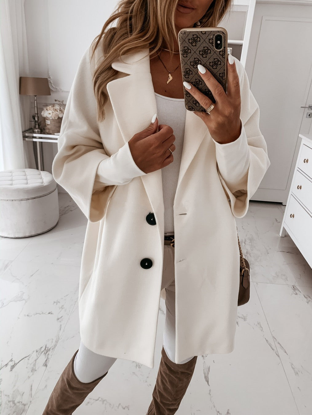 Aitana | Cape with 3/4 sleeves