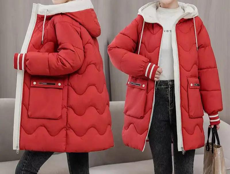 Brigitte | cozy and insulated waterproof winter jacket with hood