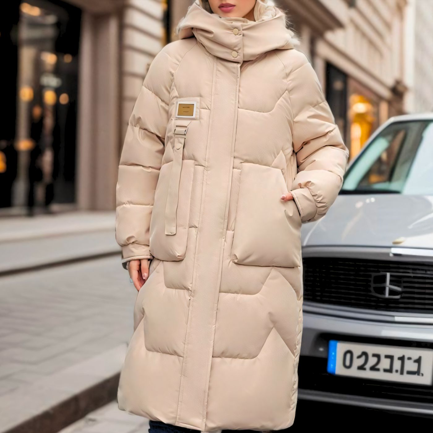 Brigida | Long winter parka for women