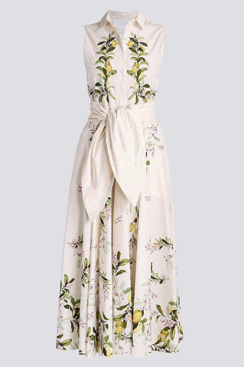 Ileana® | Sleeveless Maxi Dress With Floral Bow