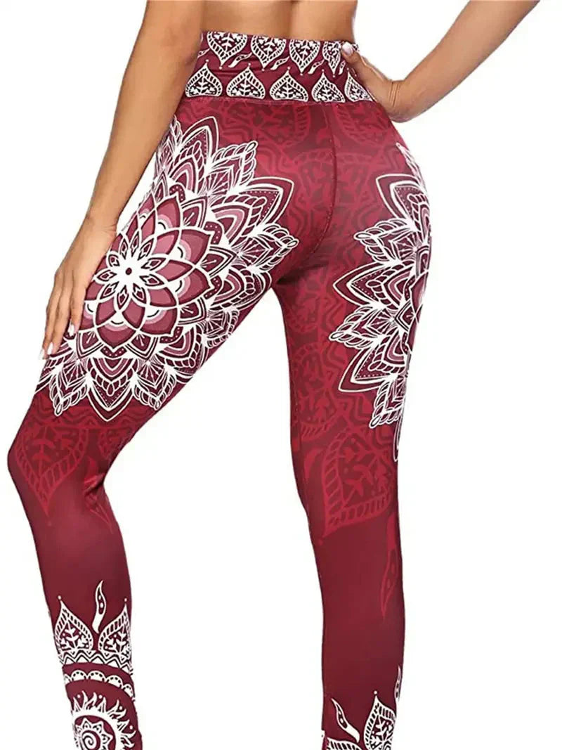 Nadia® | Women's leggings with floral pattern