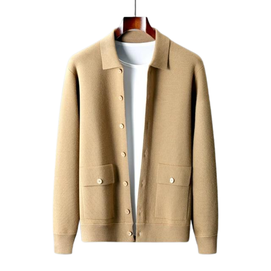 Charles | Men's Button-Down Sweater Cardigan