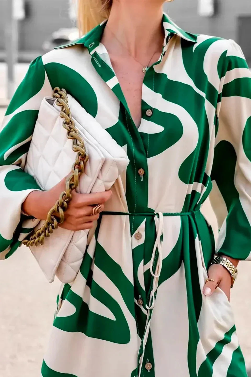 Vanesa® | Effortlessly Chic Printed Maxi Dress