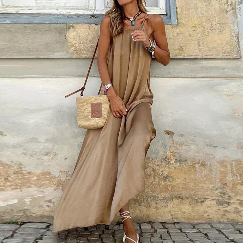 Ximena® | Maxi Dress Sleeveless Elegance