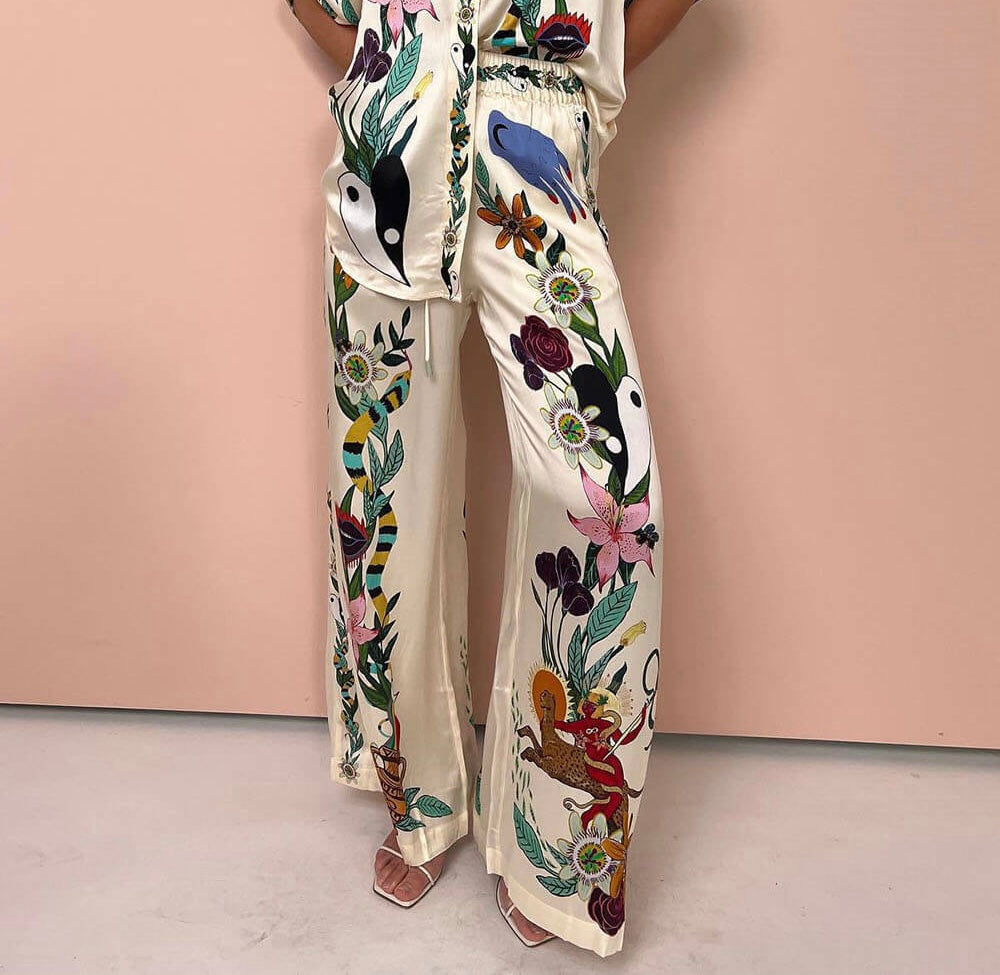 Buchmiller® | Casual Shirt And Pants Set For Women