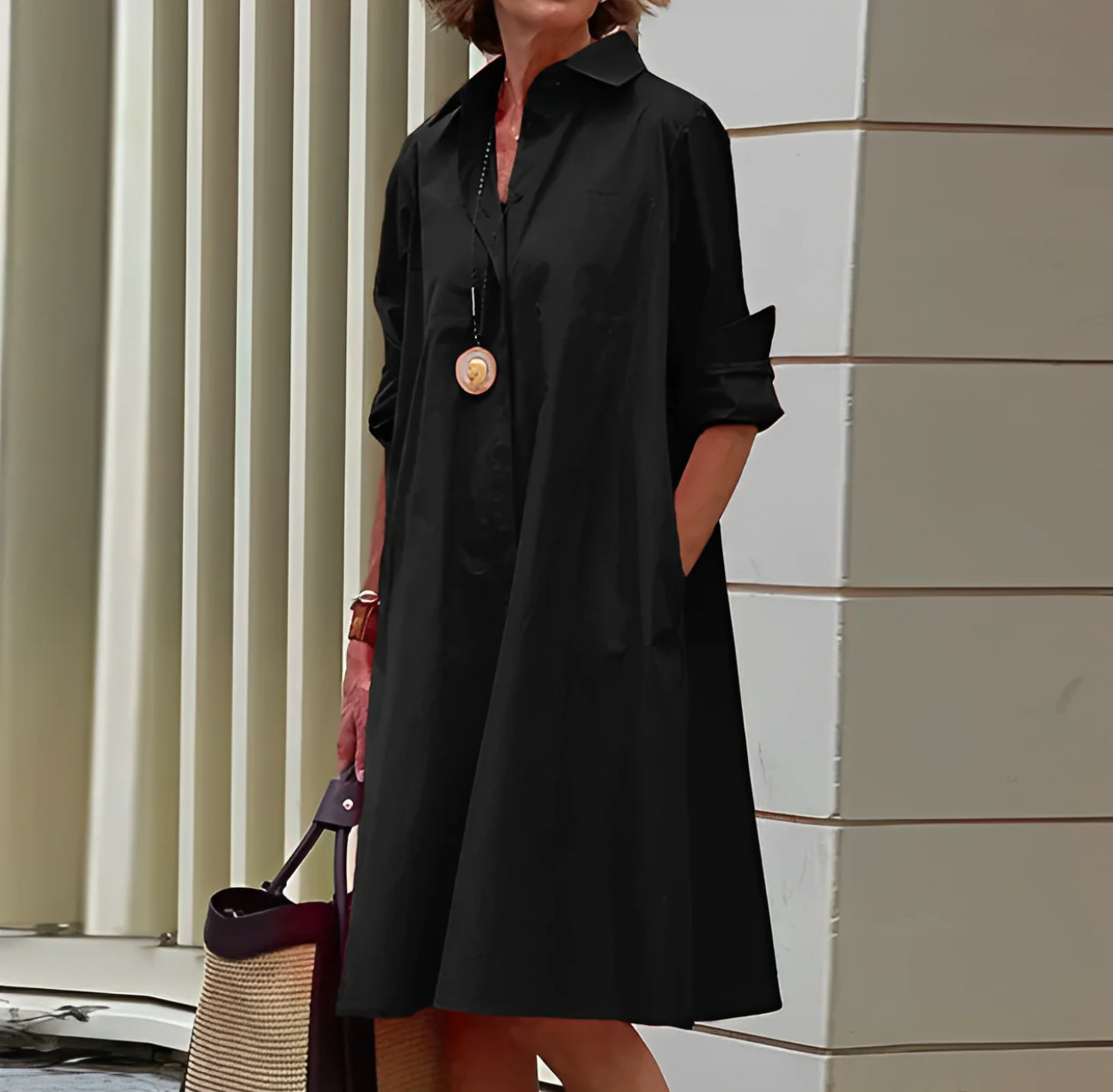 Shyla | Elegant Women’s Midi Dress for Summer